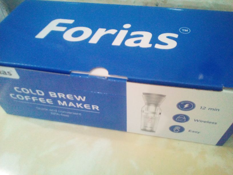 アイスコーヒーメーカー Forias Electric Cold Brew Coffee Maker 2in1